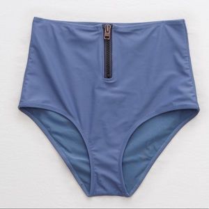 Arie High Waist Zipper Bottoms
